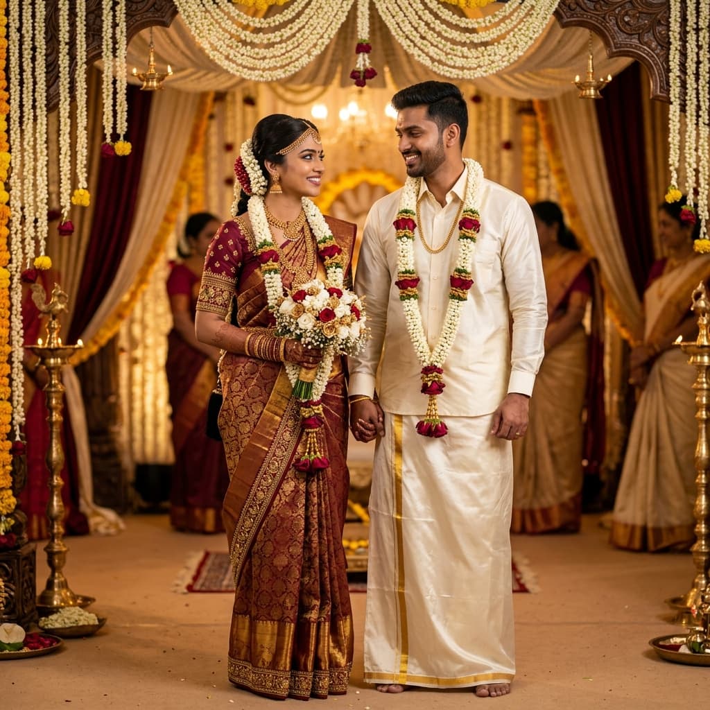 இந்திய மணமக்கள்